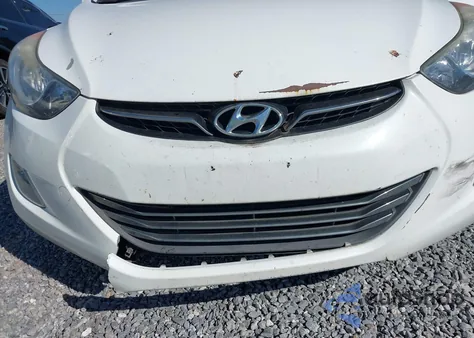 2013 Hyundai Elantra Limited z USA, uszkodzony, nr VIN 5NPDH4AE1DH391390